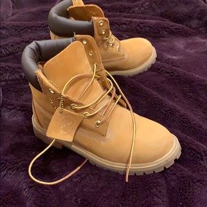 Timberland boots. Grade school size 5
